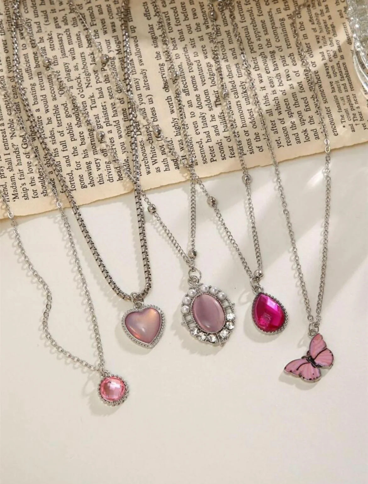 Pink Fairy Core Necklaces - Image 3