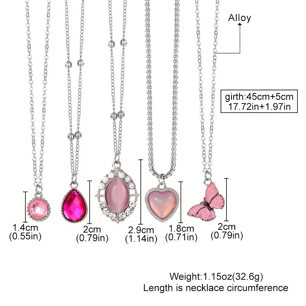 Pink Fairy Core Necklaces - Image 4